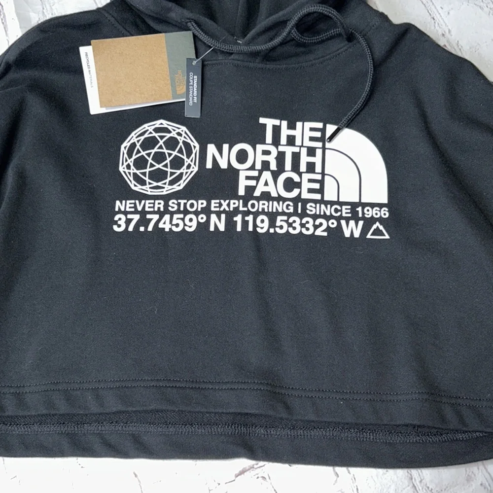 THE NORTH FACE COORDINATES CROP DROP PULLOVER HOODIE - Picture 3 of 5